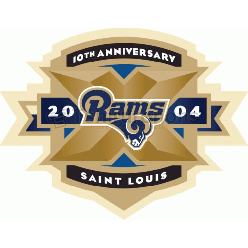 St. Louis Rams T-shirts Iron On Transfers N768